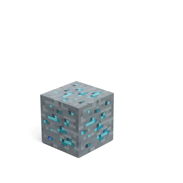 Minecraft Light Up Diamond Ore