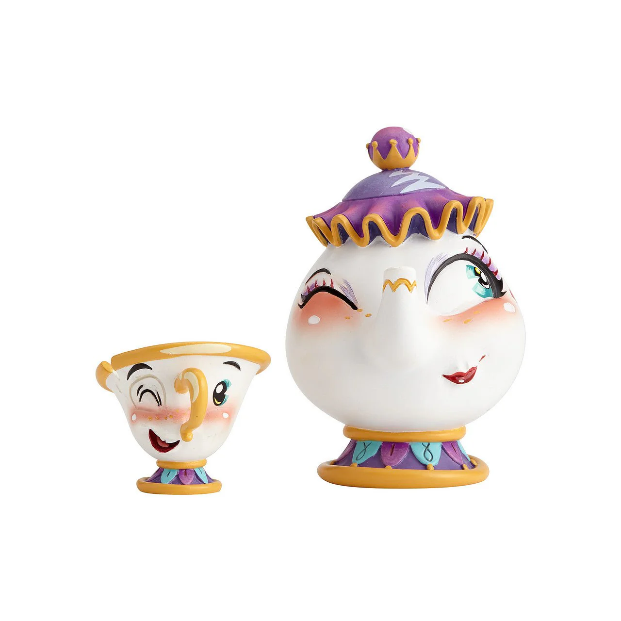 Miss Mindy Presents Mrs Potts and Chips Figurine - Image 2