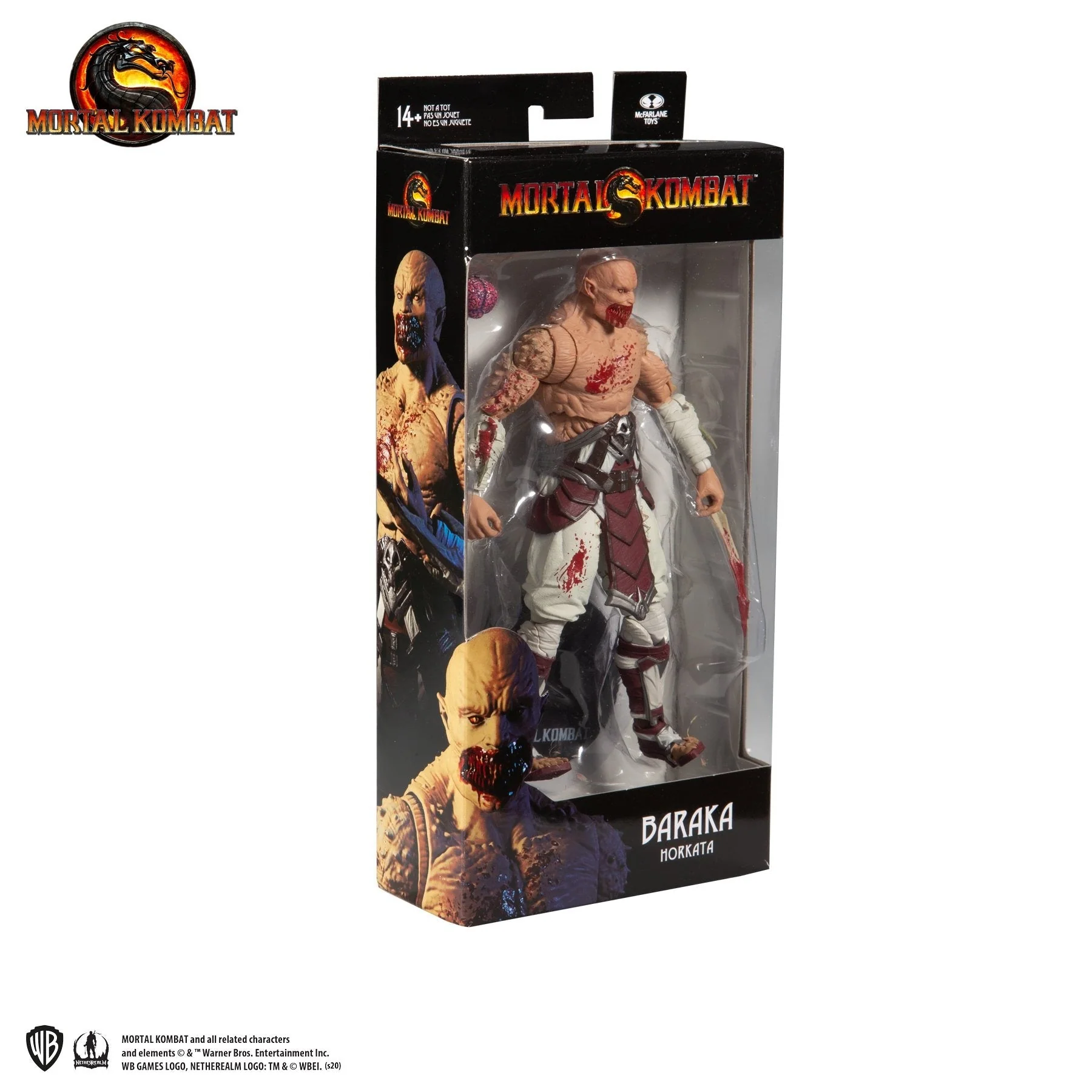 Mortal Kombat Bloody Baraka 7" Action Figure - Image 5