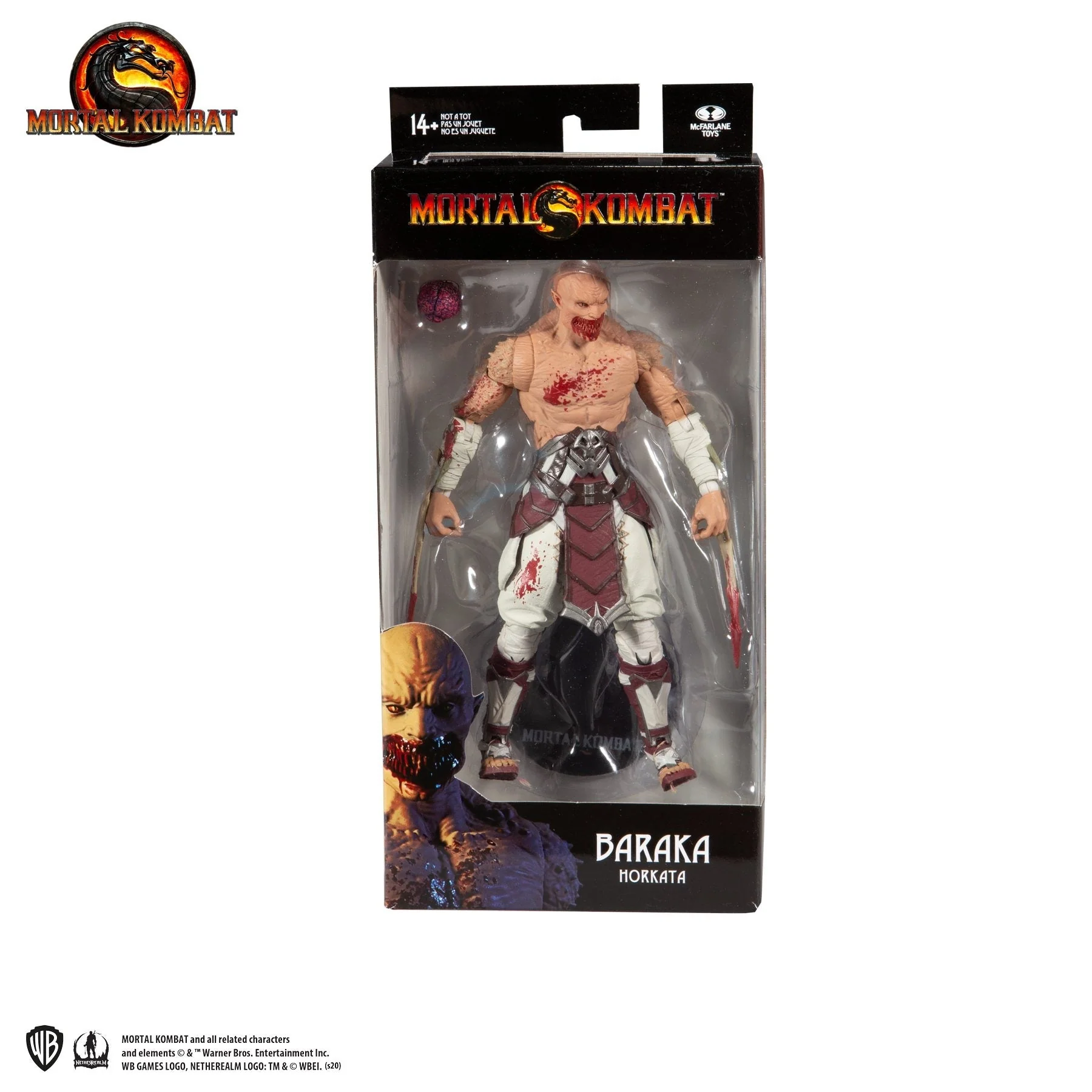 Mortal Kombat Bloody Baraka 7" Action Figure - Image 6