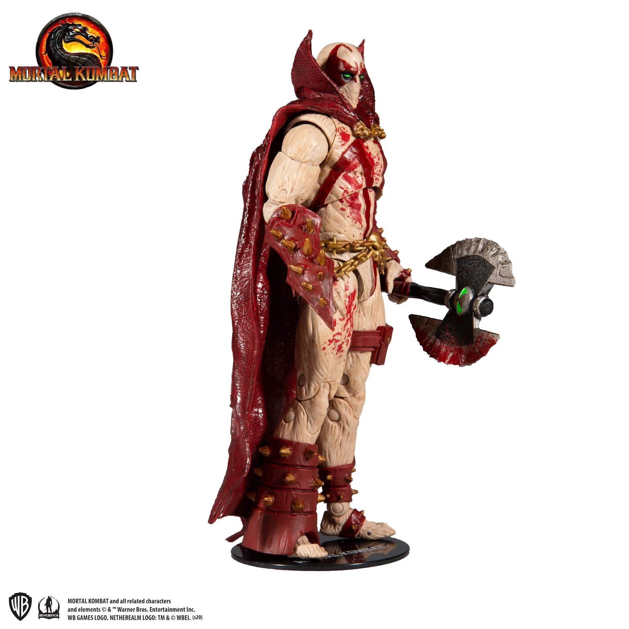 Mortal Kombat Bloody Spawn Blood Feud Hunter 7" Action Figure - Image 3