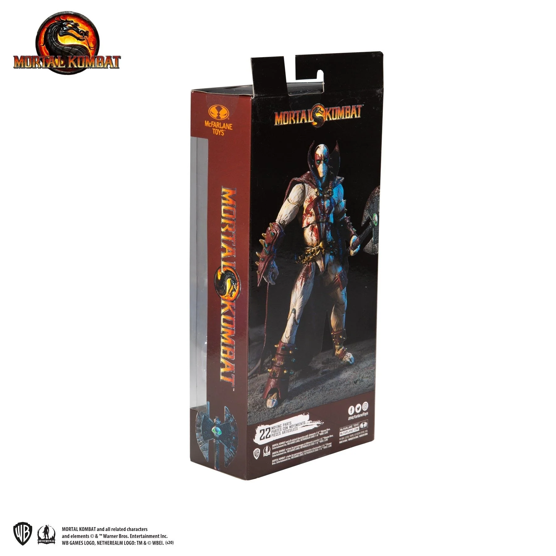 Mortal Kombat Bloody Spawn Blood Feud Hunter 7" Action Figure - Image 6