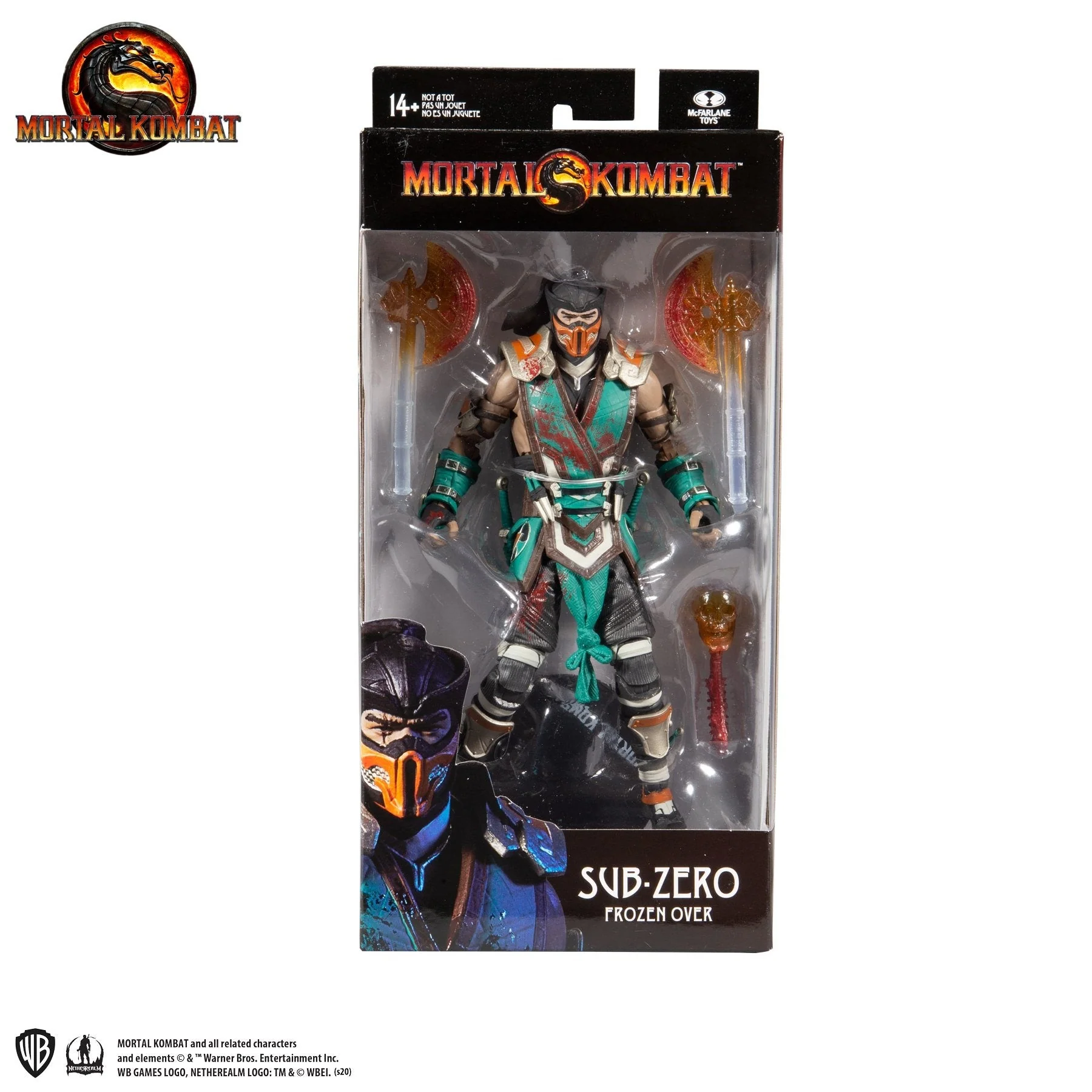 Mortal Kombat Sub-Zero Frozen Over 7" Action Figure - Image 5