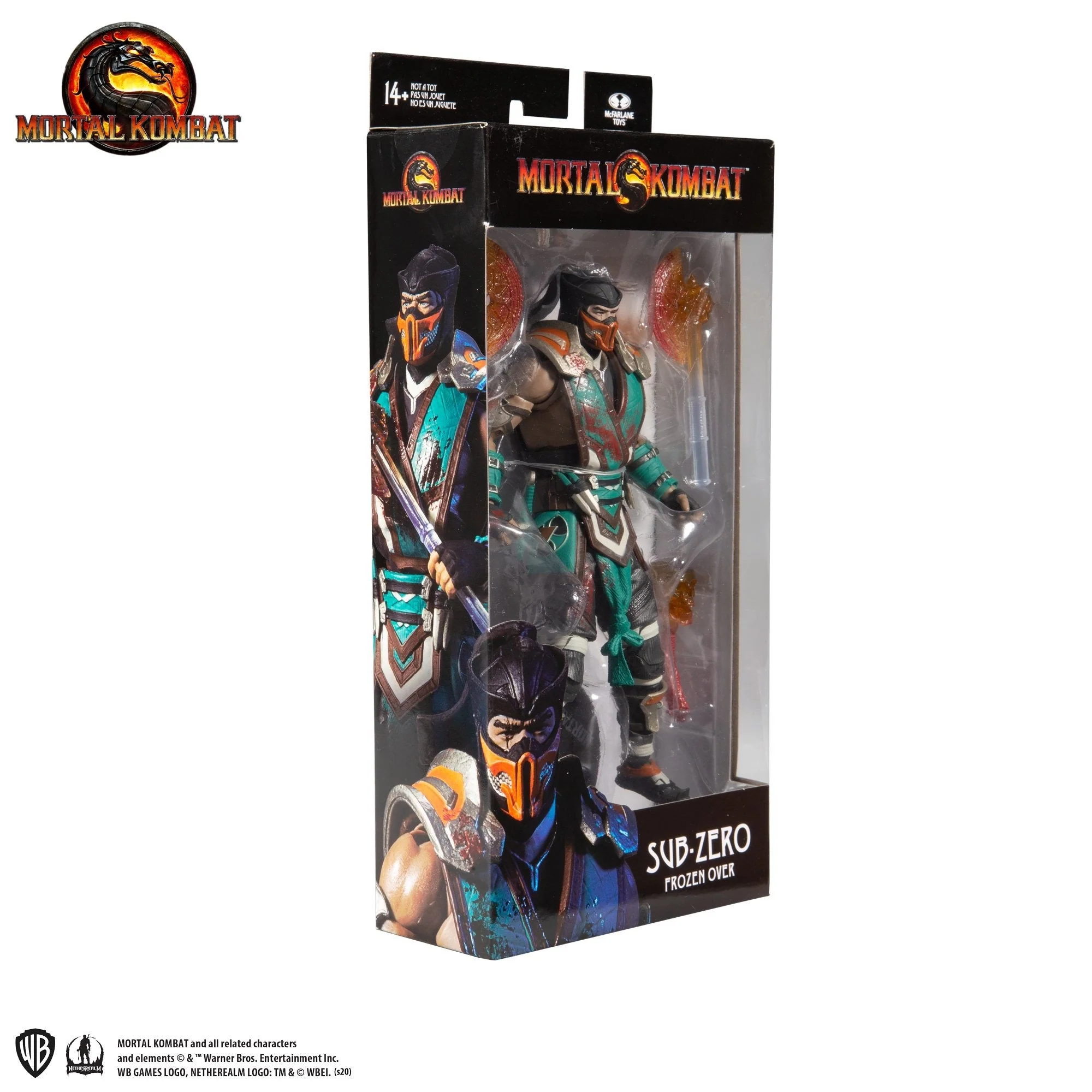 Mortal Kombat Sub-Zero Frozen Over 7" Action Figure - Image 6