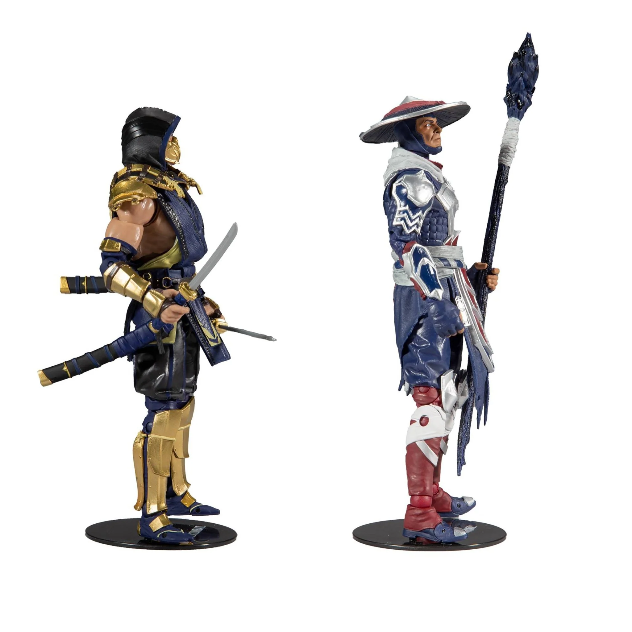 Mortal Kombat Scorpion and Raiden Twin pack 7" Action Figures - Image 5