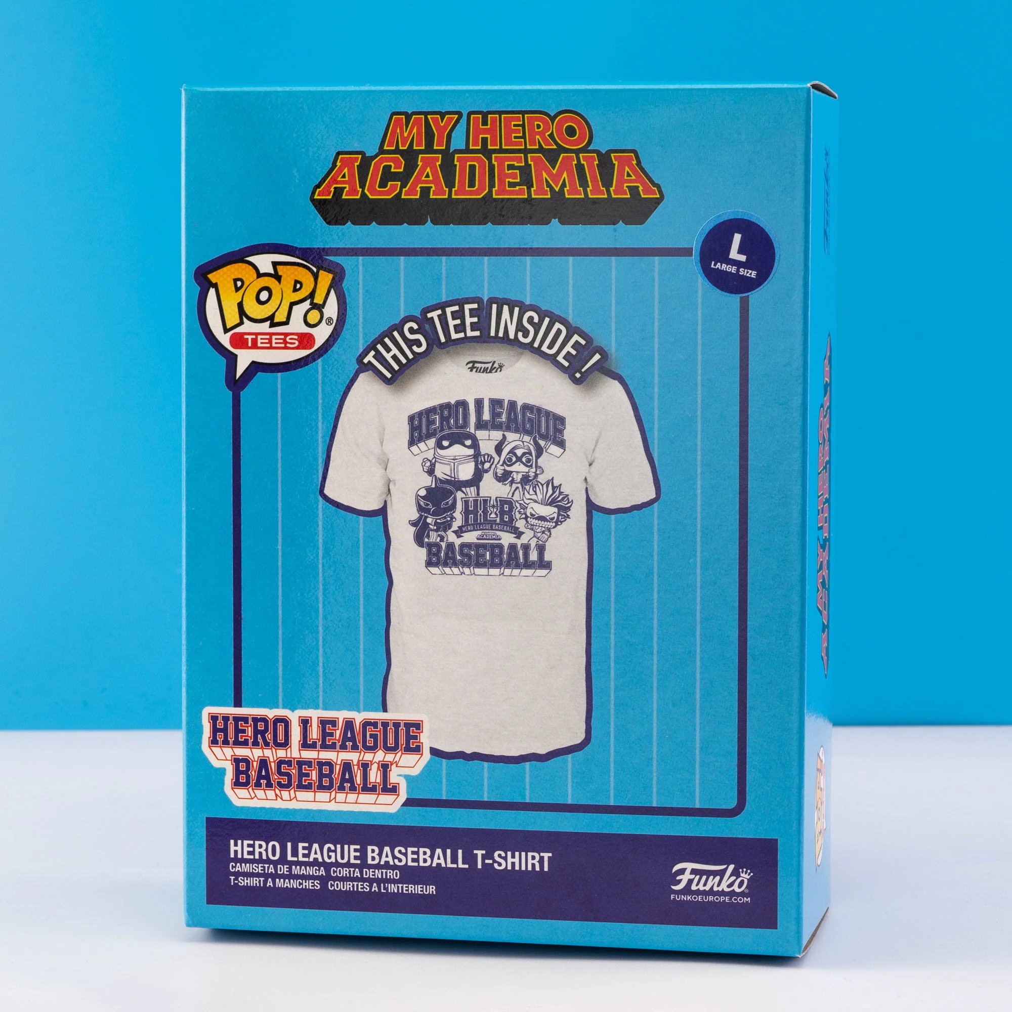 My Hero Academia - Hero League Baseball Funko Boxed Tee - Image 2
