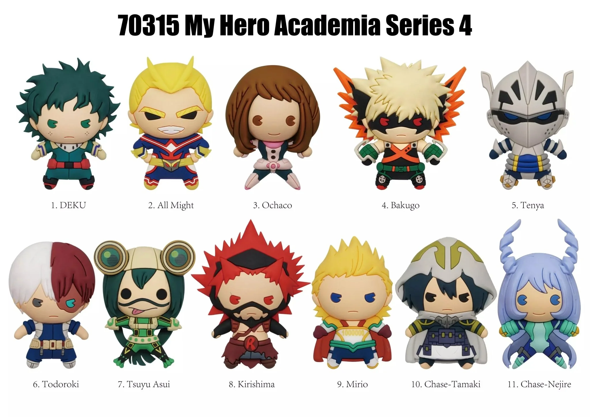 My Hero Academia Series 4 Blind Bag Mystery Bag Clip - Image 3