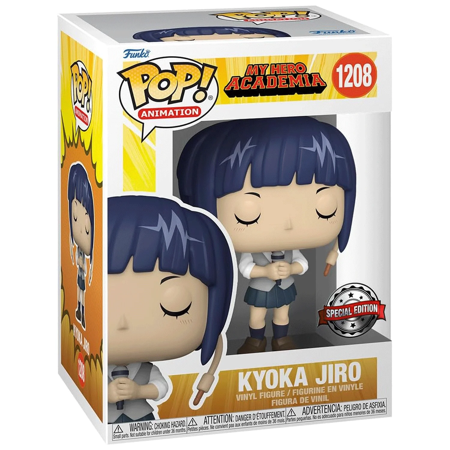 My Hero Academia Jirou with Microphone Pop! Vinyl and Tee Set - Image 5