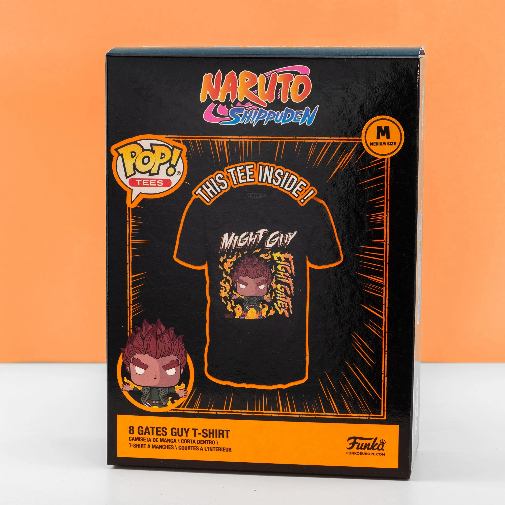 Naruto: Shippuden - 8 Gates Funko Boxed Tee - Image 2