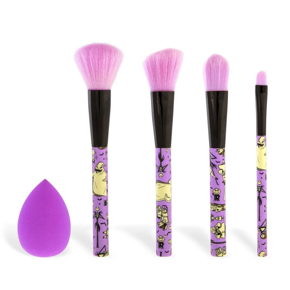 Nightmare Before Christmas Cosmetics Brush Set by Mad Beauty - Image 2