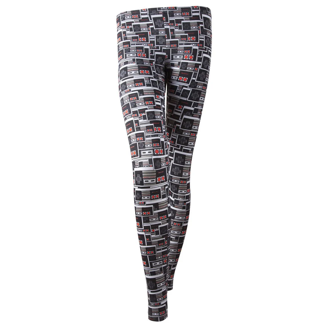 Nintendo NES Controller All Over Print Leggings - Image 5