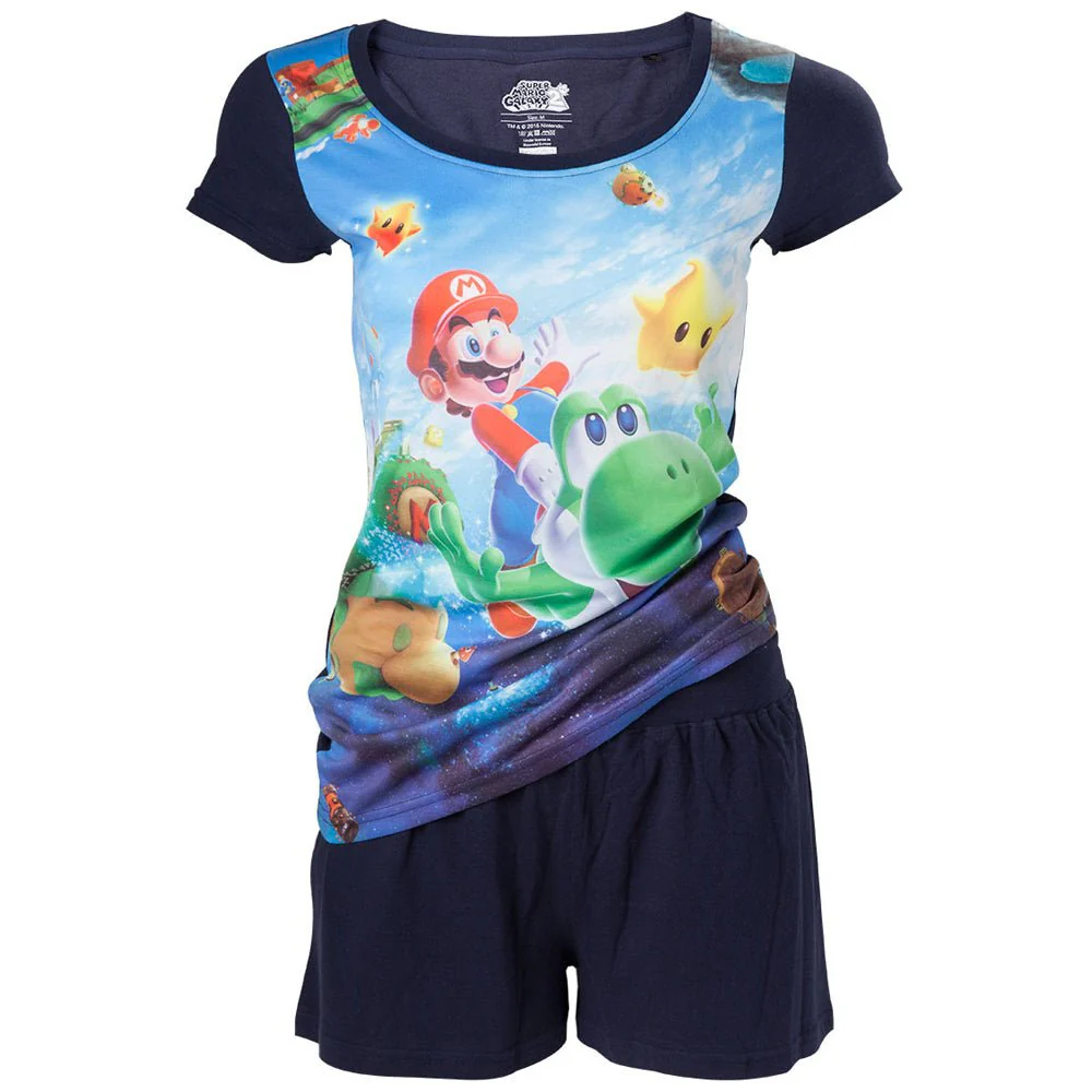 Nintendo Super Mario Female Shortama Pyjama Set - Image 6