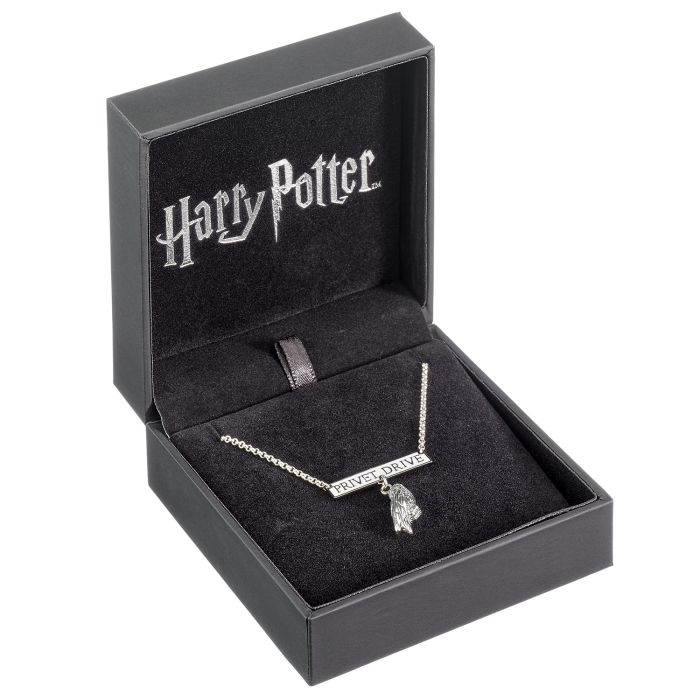 Harry Potter Privet Drive and Hedwig Charm Sterling Silver Necklace - Image 3