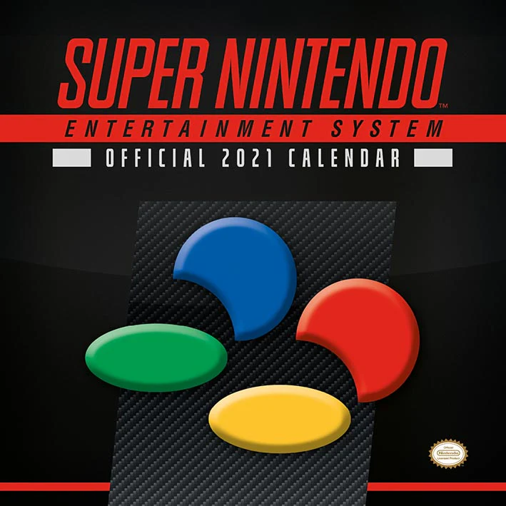 Official Super Nintendo 2021 Calendar