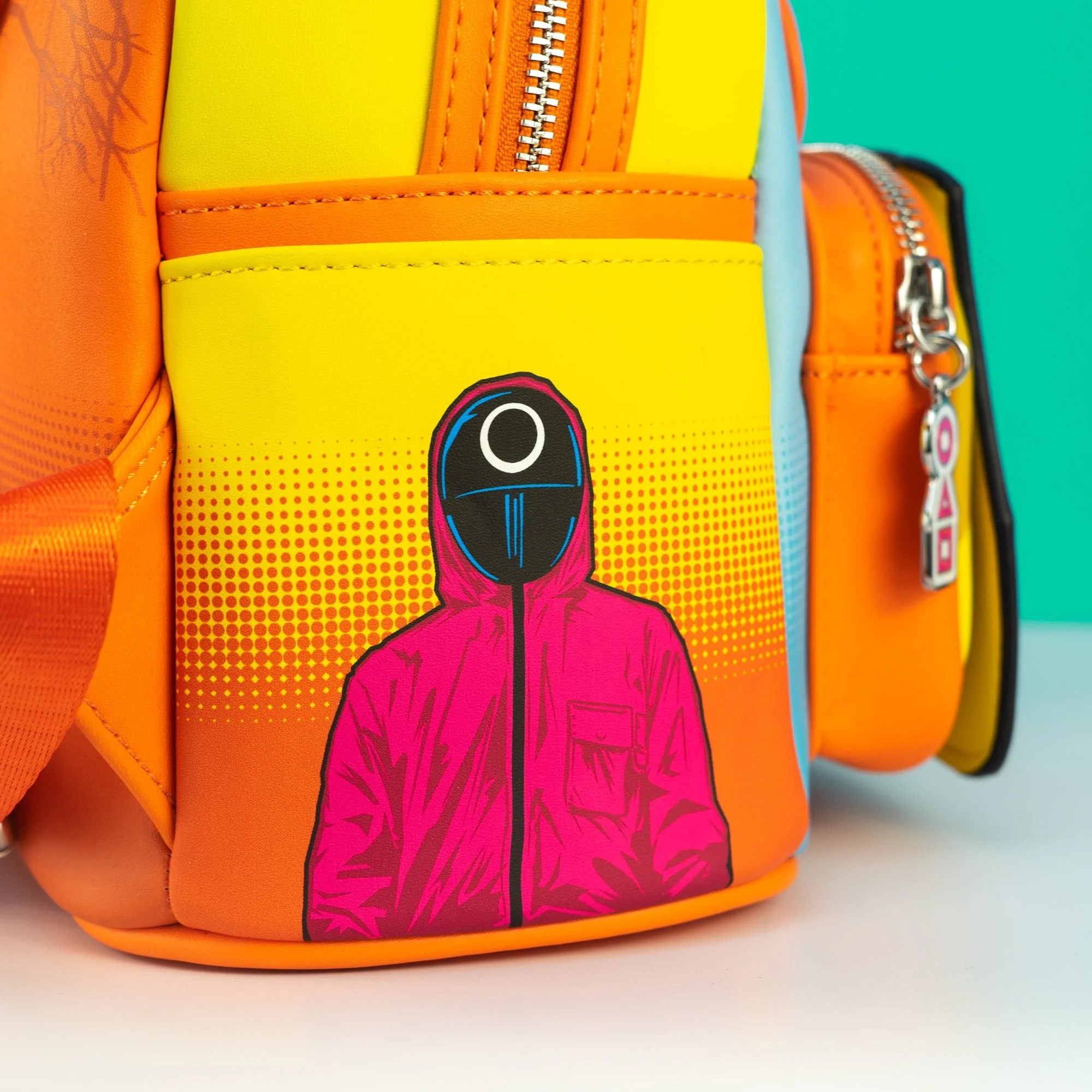 Loungefly x Netflix Squid Game Red Light, Green Light Mini Backpack - Image 7