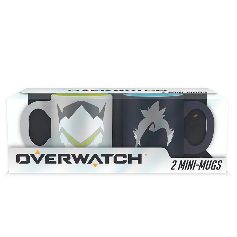 Overwatch Espresso Mug Set - Hanzo & Genji
