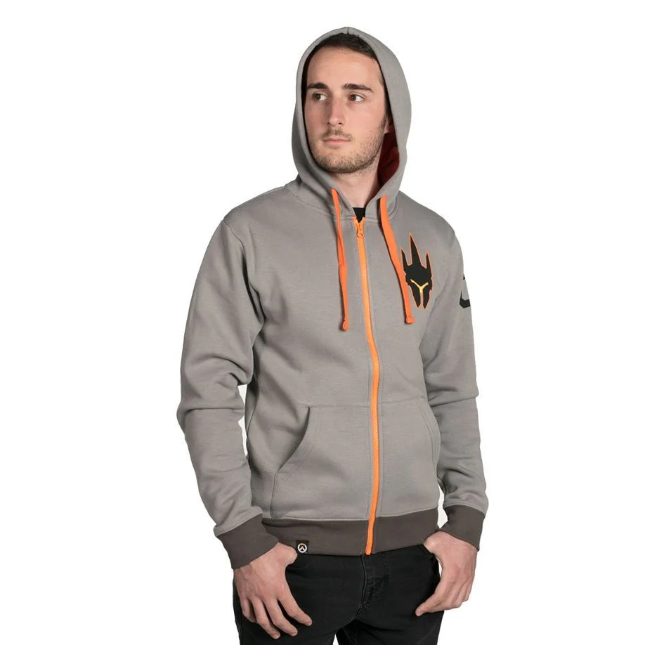 Overwatch Reinhardt Zip-Up Hoodie - Image 2