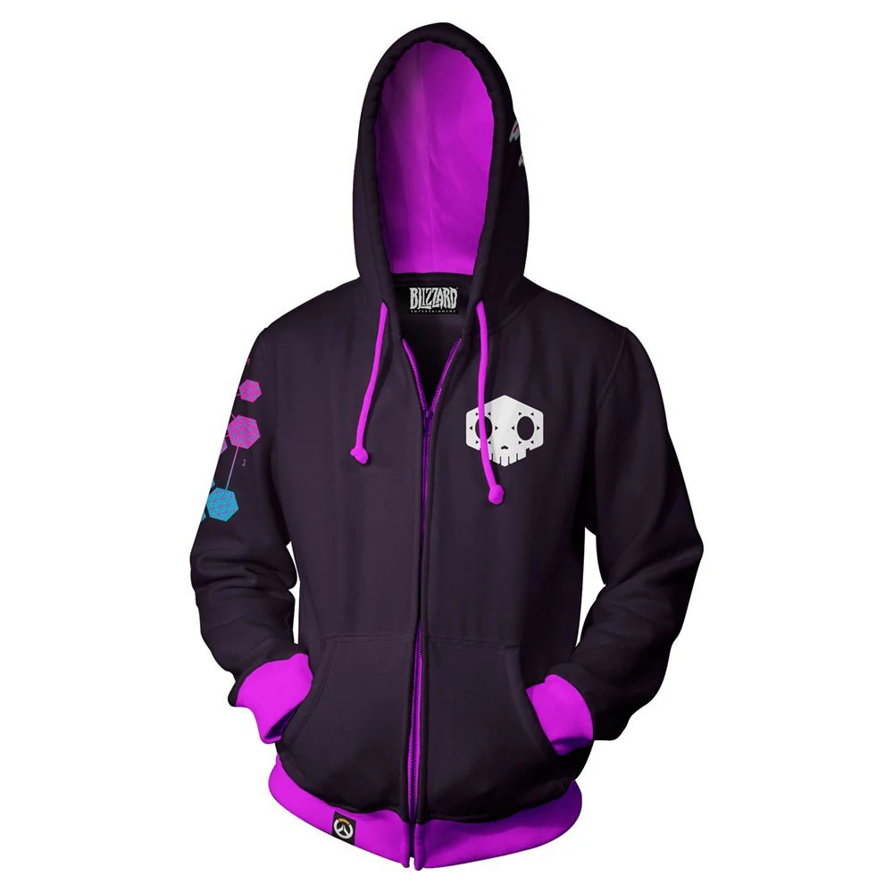 Overwatch Sombra Zip-Up Hoodie - Image 7