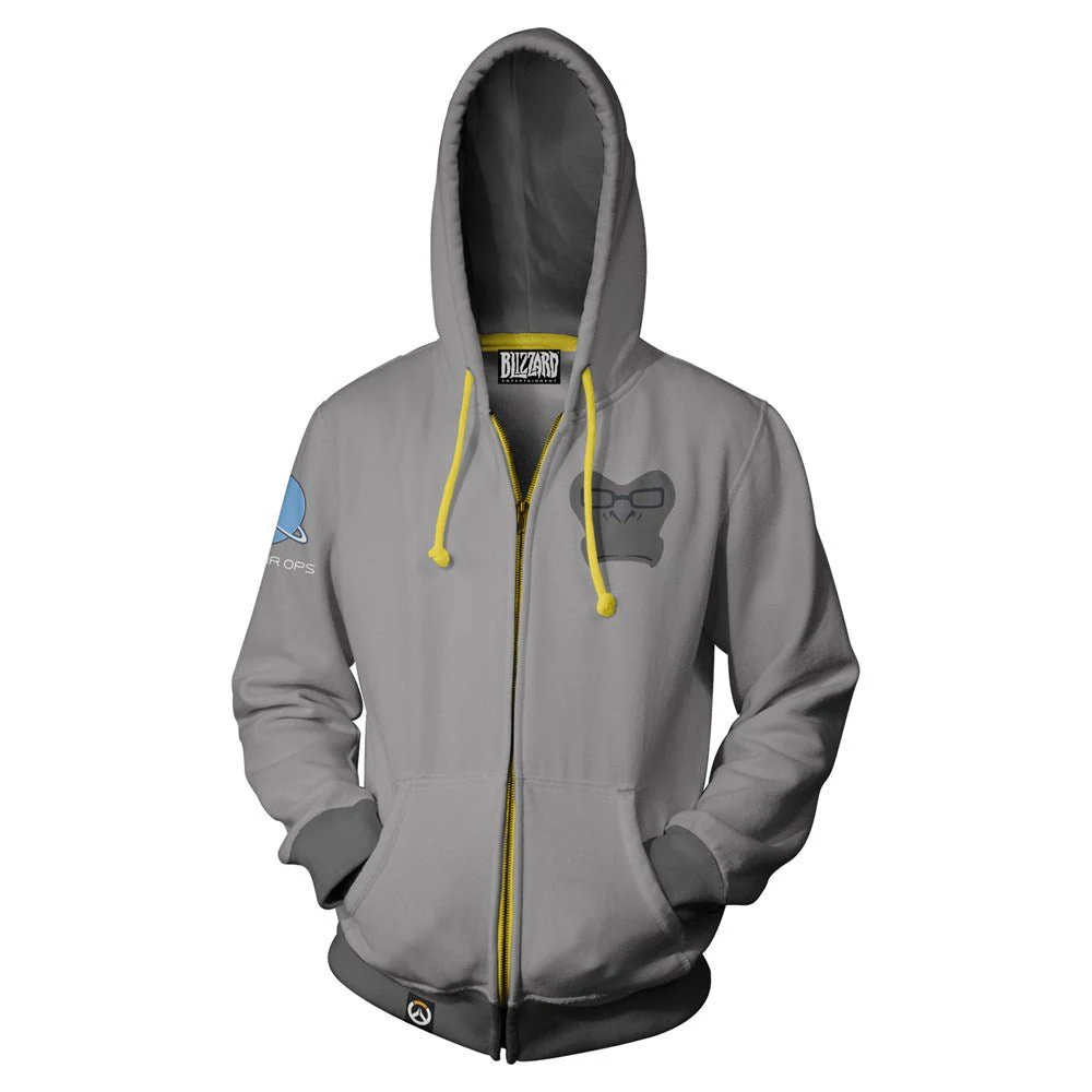 Overwatch Winston Zip-Up Hoodie - Image 3