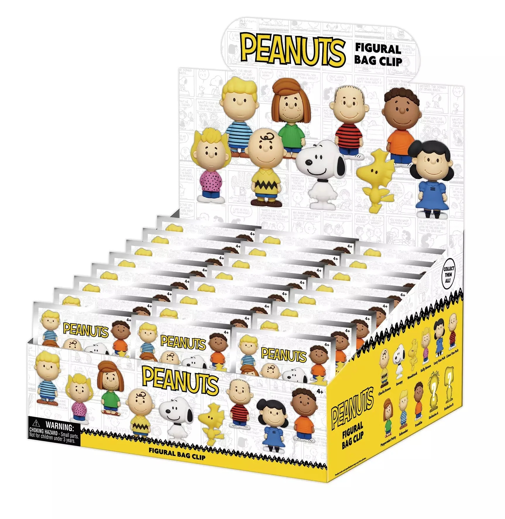 Peanuts Snoopy Series 1 Blind Bag Mystery Bag Clip - Image 2