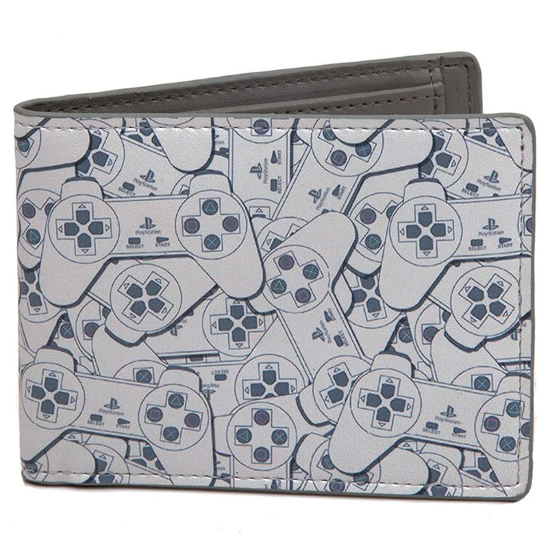 Playstation Controller All Over Print Bi-Fold Wallet
