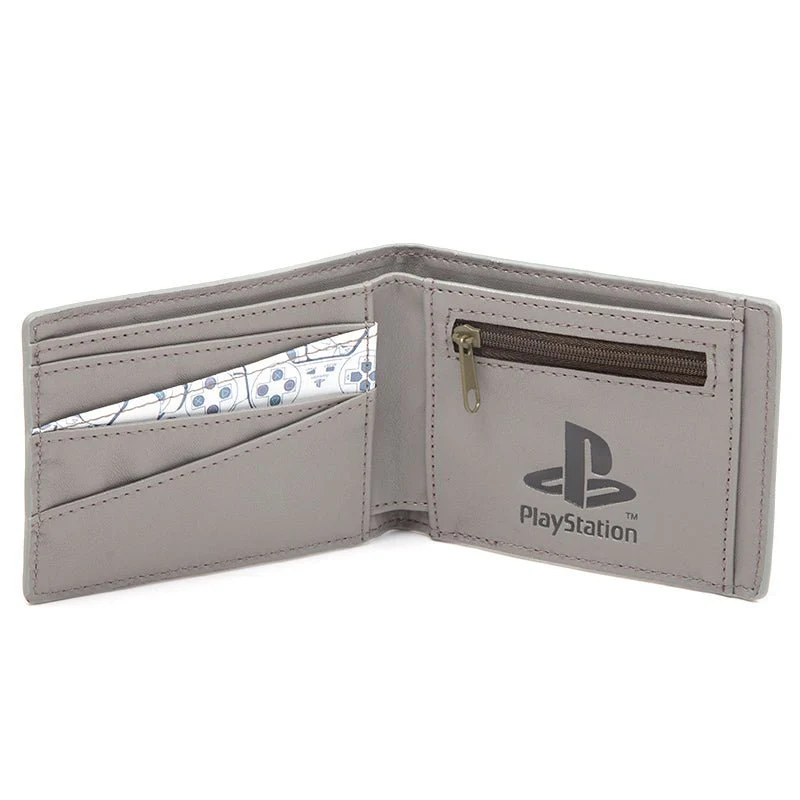 Playstation Controller All Over Print Bi-Fold Wallet - Image 2