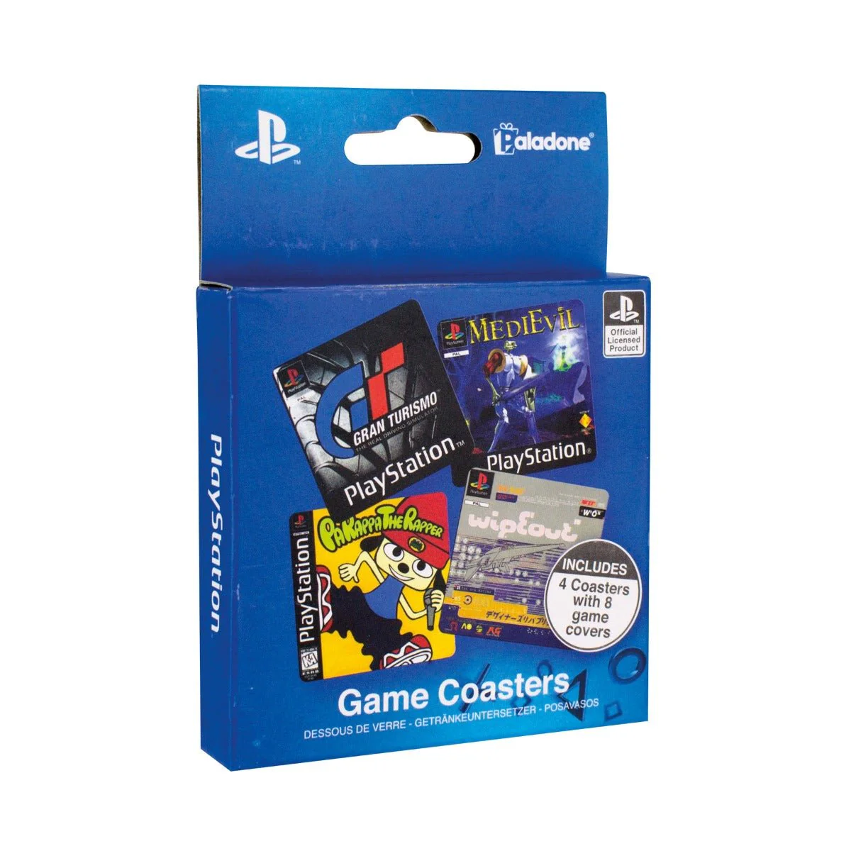 Playstation Game Coasters Set of 8
