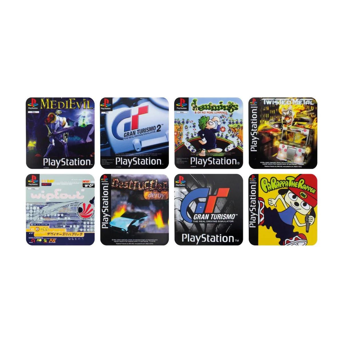 Playstation Game Coasters Set of 8 - Image 2