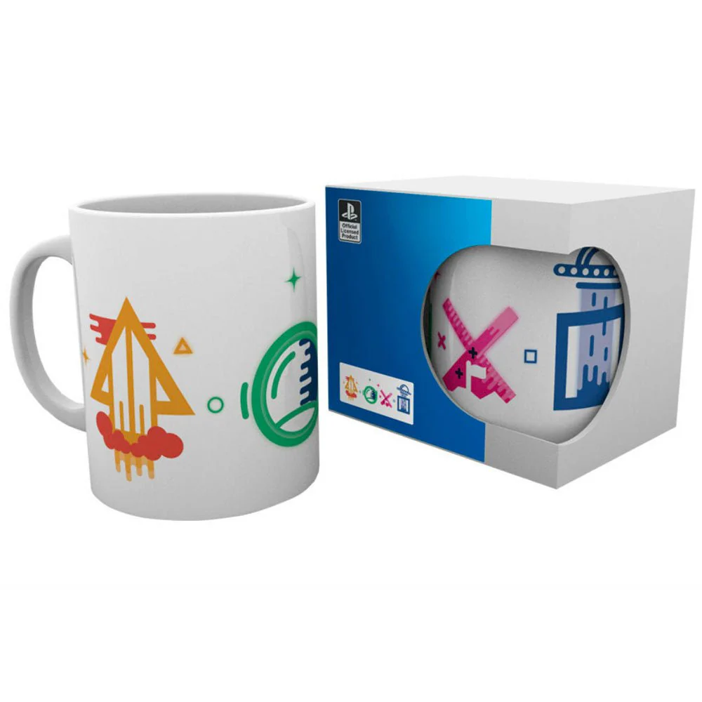 Playstation Intergalactic Shapes Mug