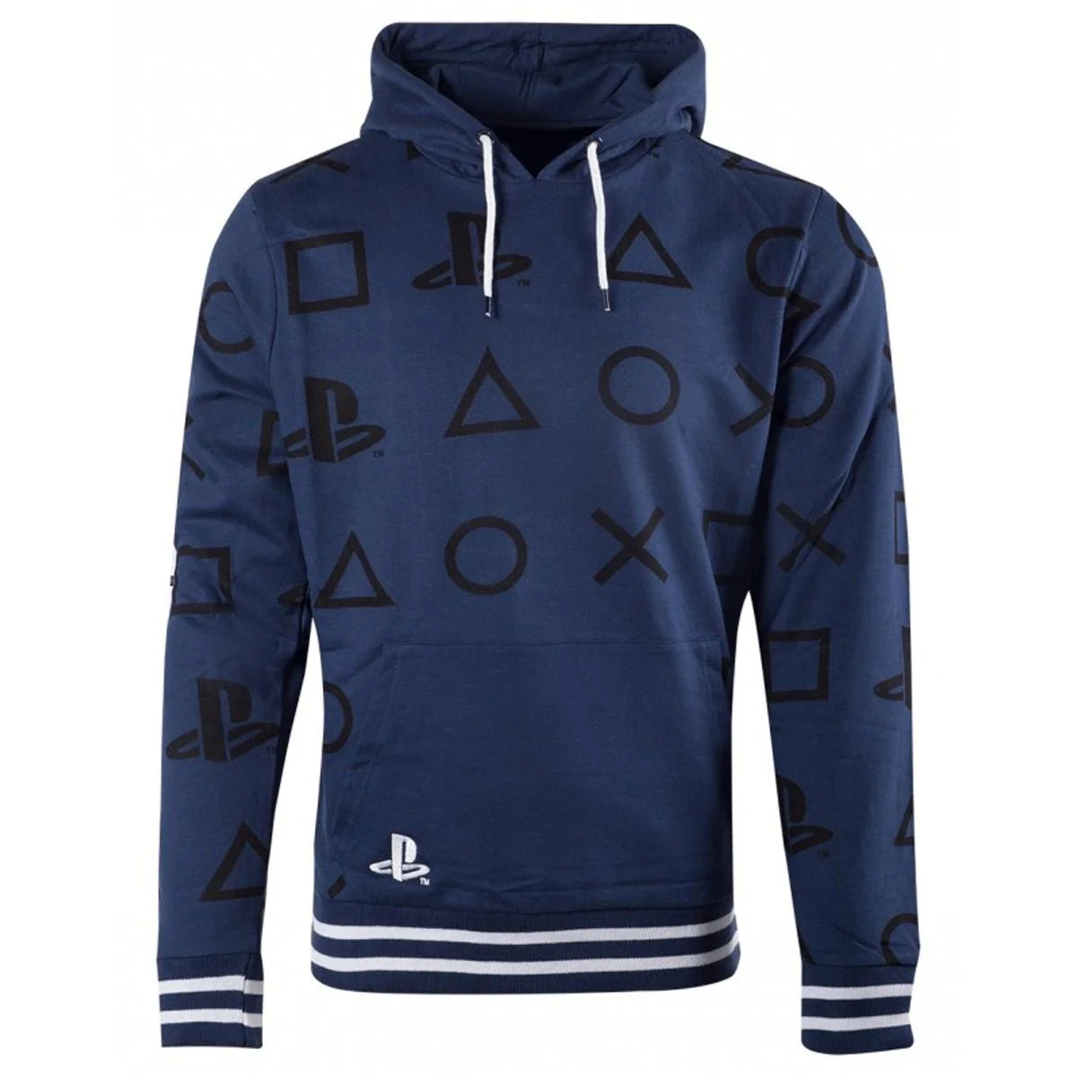 Playstation Symbols Blue Hoodie - Image 3