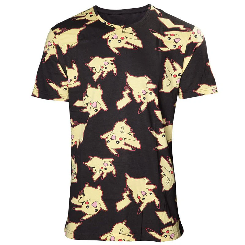 Pokemon Pikachu All Over Print Men's T-Shirt - Image 2