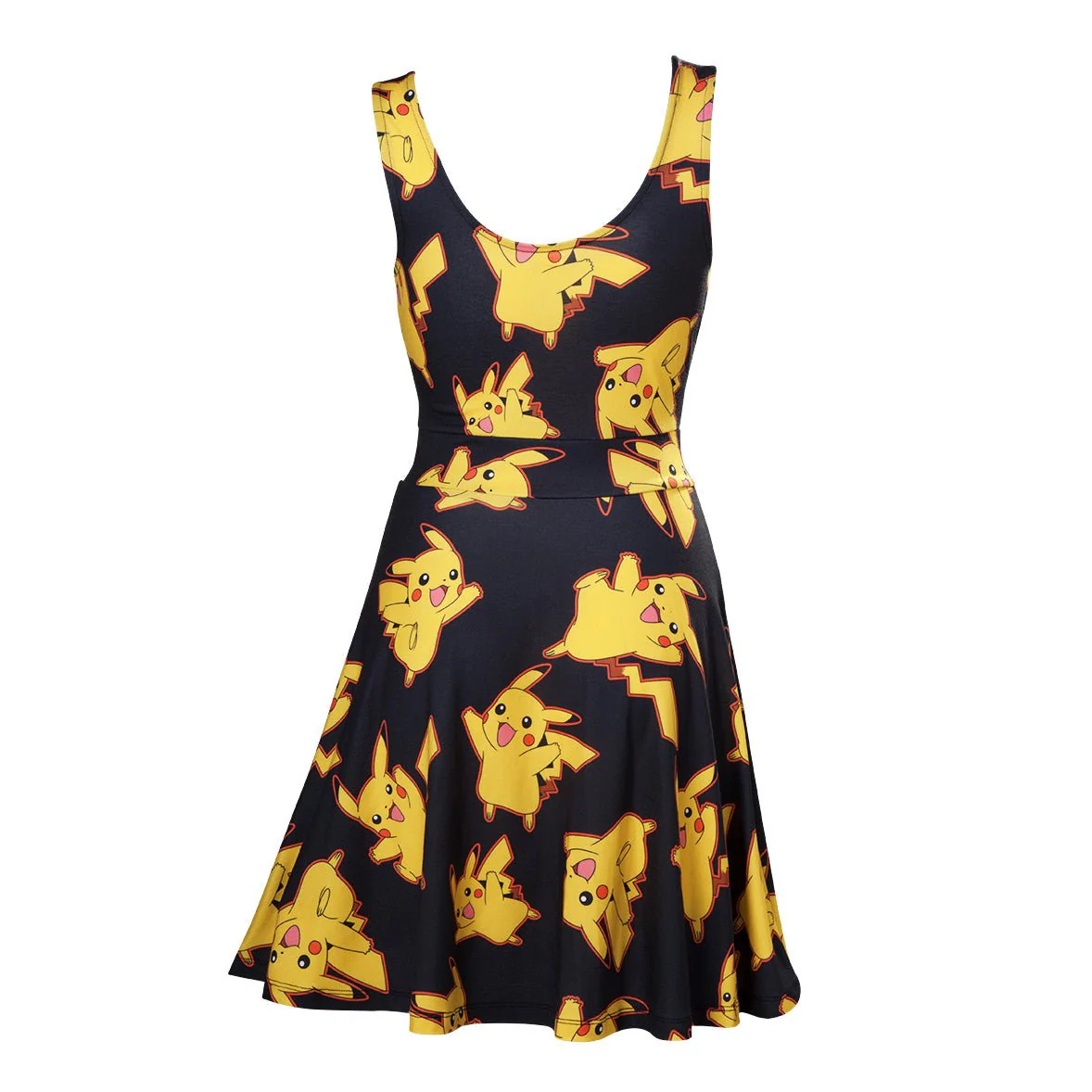 Pokemon Pikachu Print Skater Dress - Image 2