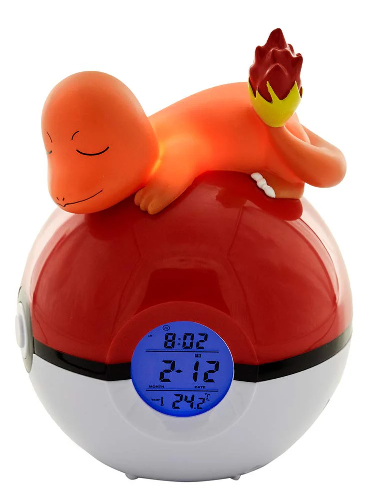 Pokemon Sleeping Charmander Radio Alarm Clock - Image 2