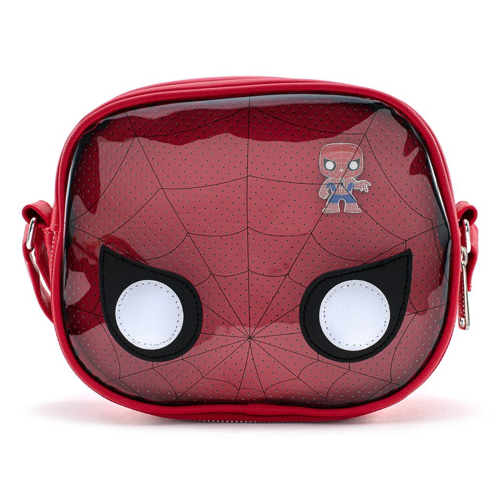 Pop! by Loungefly x Marvel Spider-Man Pin Collector Crossbody Bag - Image 2