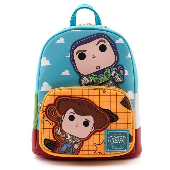 Pop! by Loungefly X Pixar: Toy Story Buzz & Woody Mini Backpack - Image 2