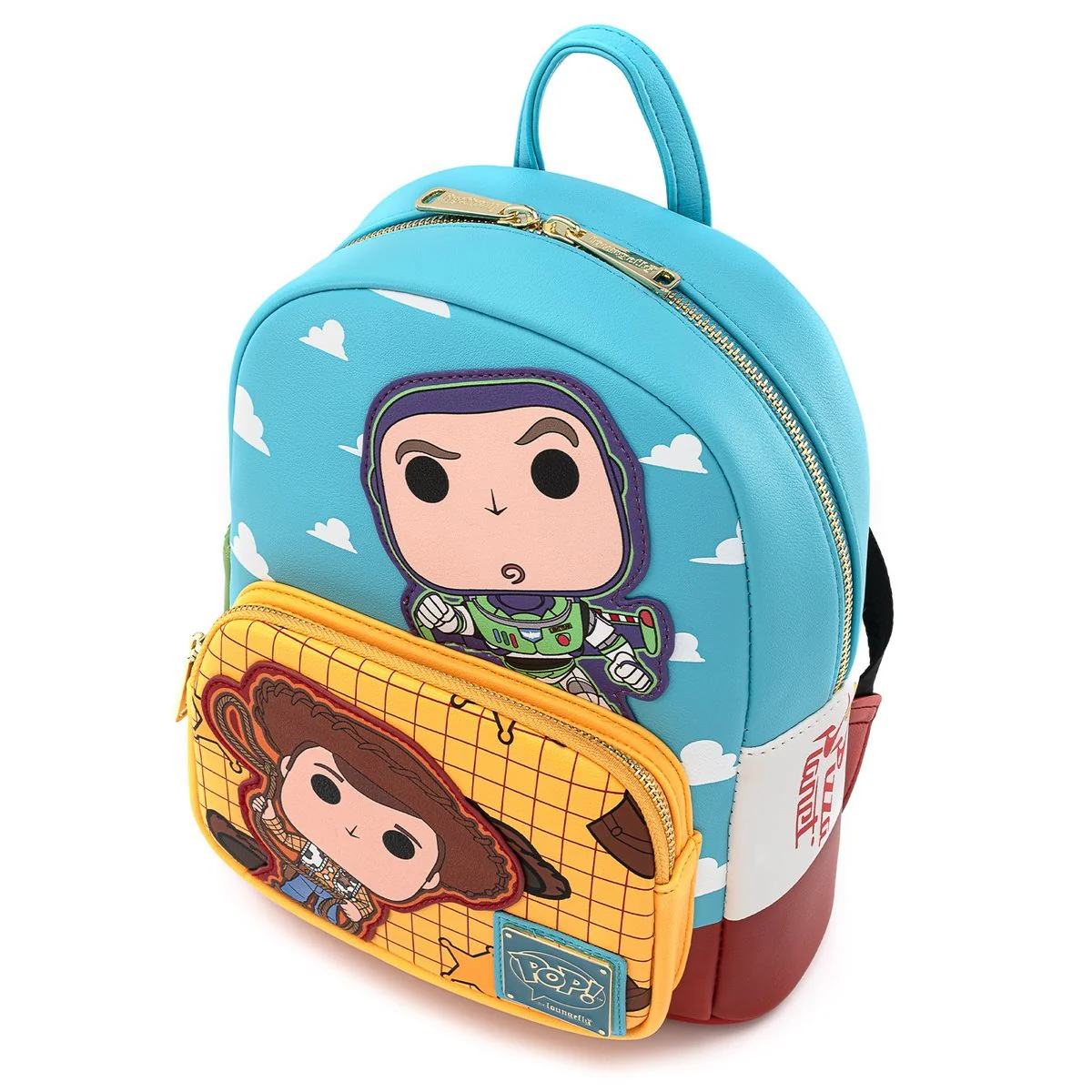 Pop! by Loungefly X Pixar: Toy Story Buzz & Woody Mini Backpack - Image 3