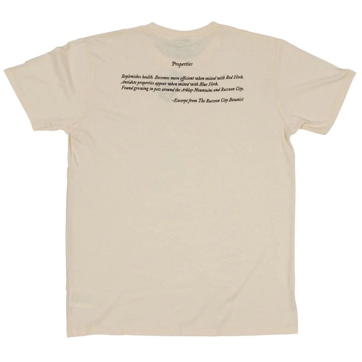 Resident Evil 2 Green Herb T-Shirt - Image 2