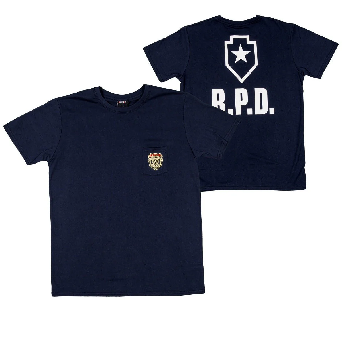 Resident Evil 2 RPD Pocket T-Shirt - Image 5