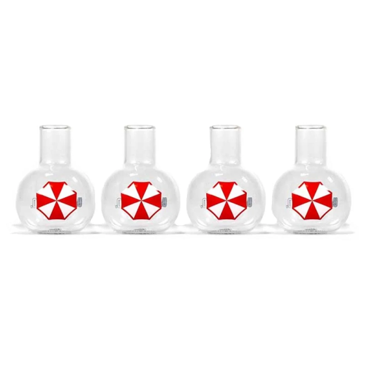Resident Evil Umbrella Corp Mini Glasses (Set of 4)
