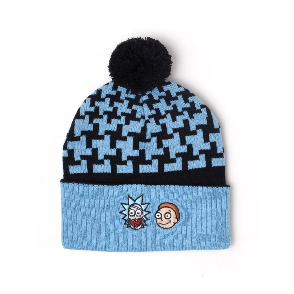 Rick and Morty Bobble Hat and Scarf Set - Image 3