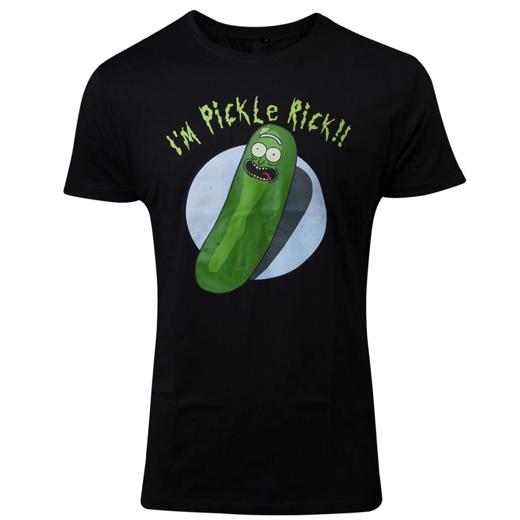 Rick and Morty I'm Pickle Rick Black T-Shirt - Image 2