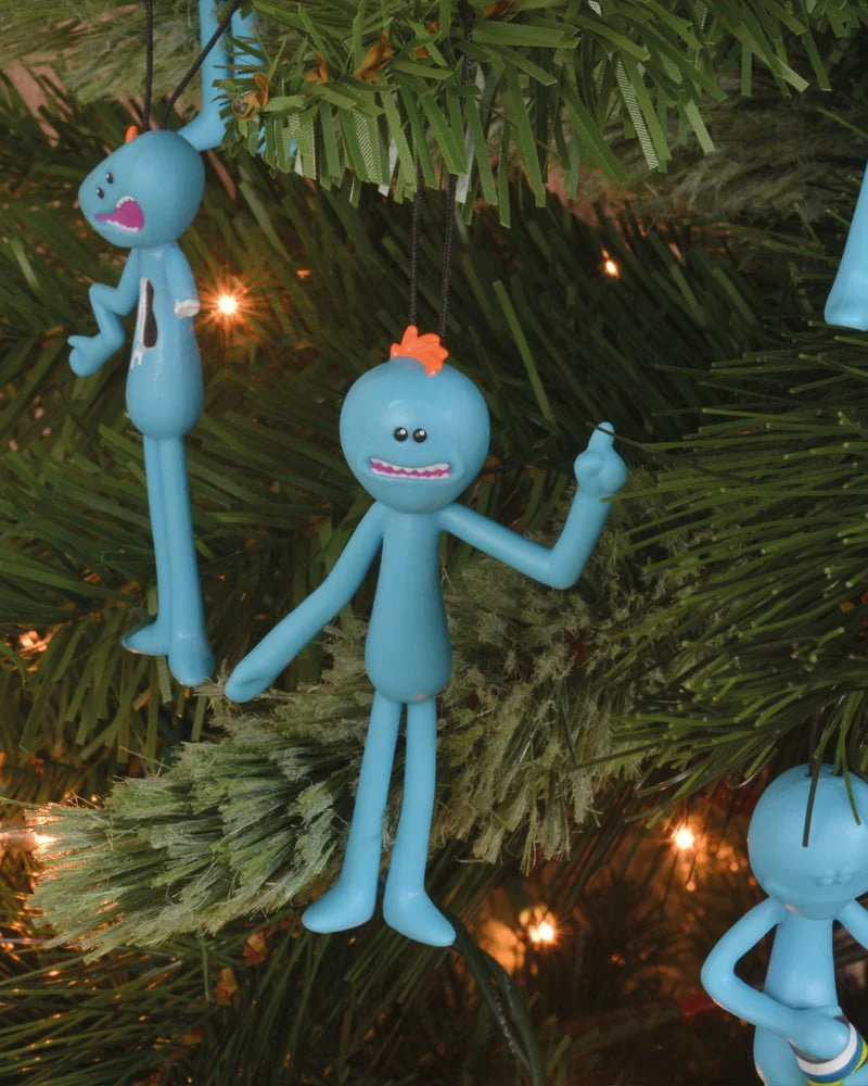 Rick and Morty Mr Meeseeks Christmas Tree Decorations (12-pack) - Image 3