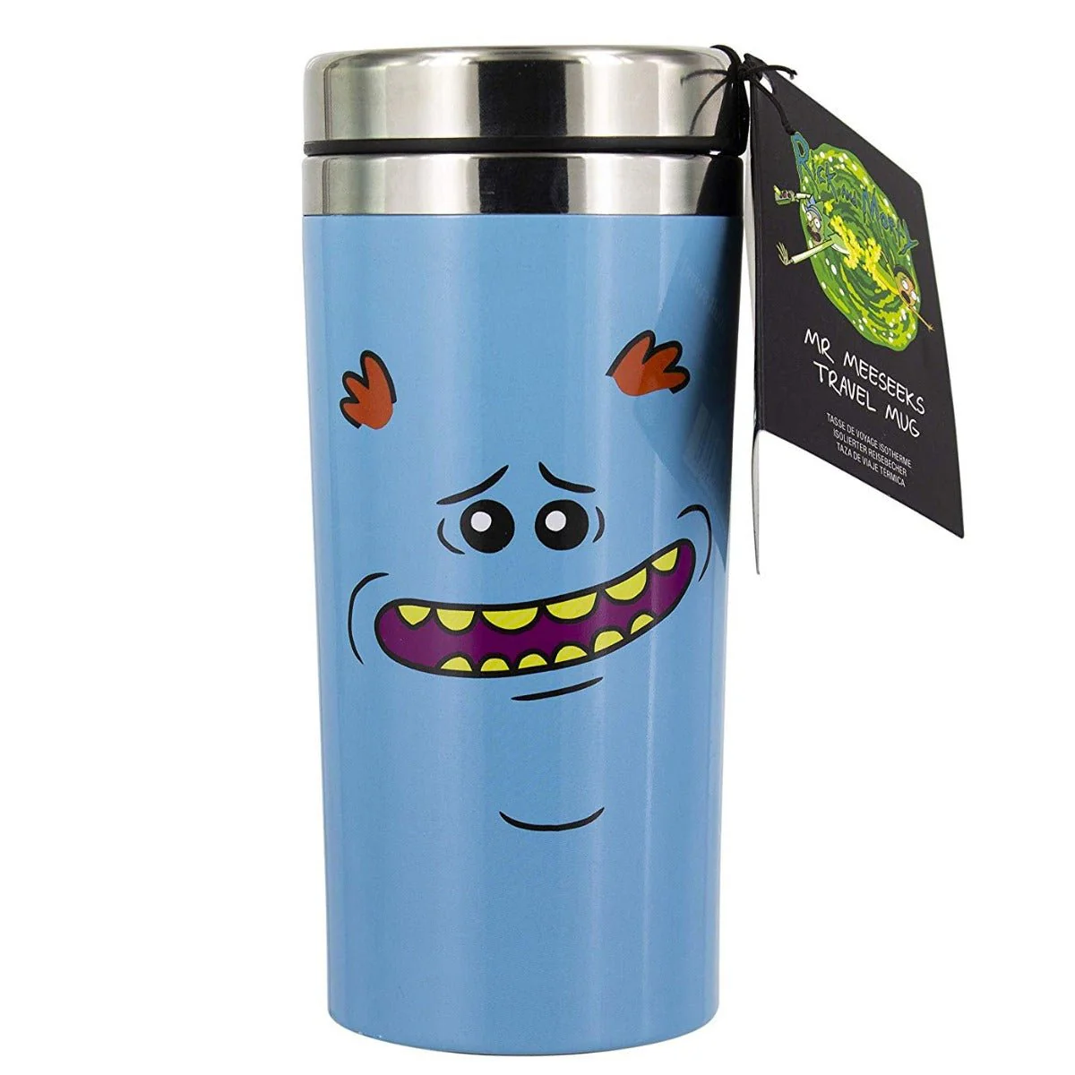 Rick and Morty Mr Meeseeks Travel Mug - Image 3