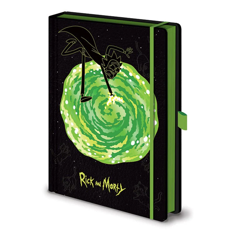 Rick and Morty Portal A5 Notebook