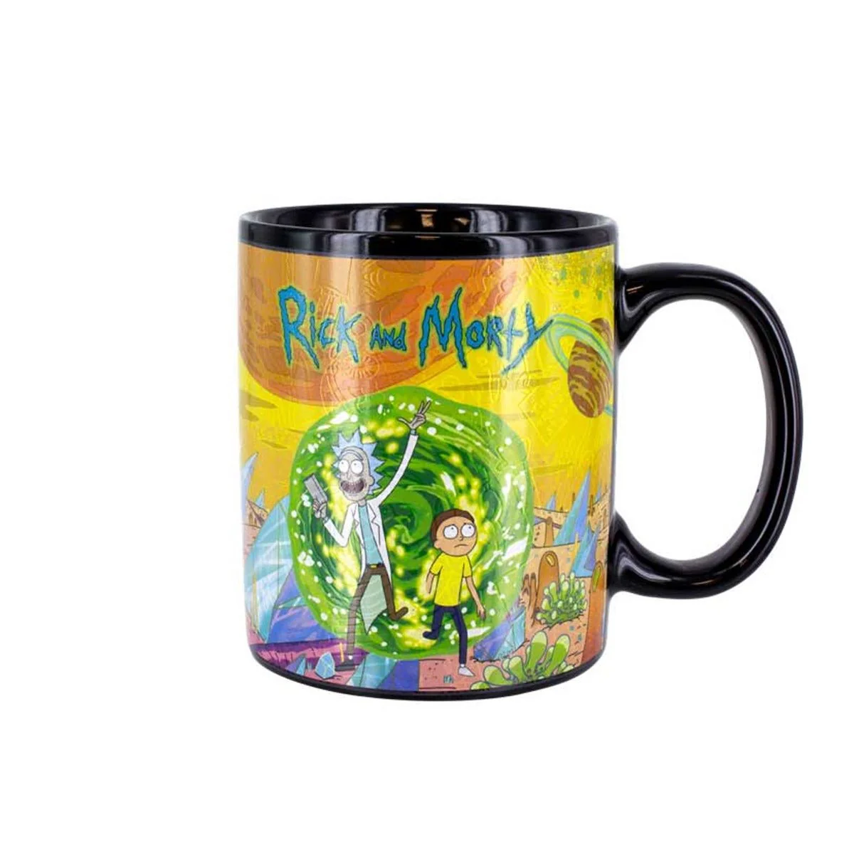 Rick and Morty Portal Heat Changing Mug