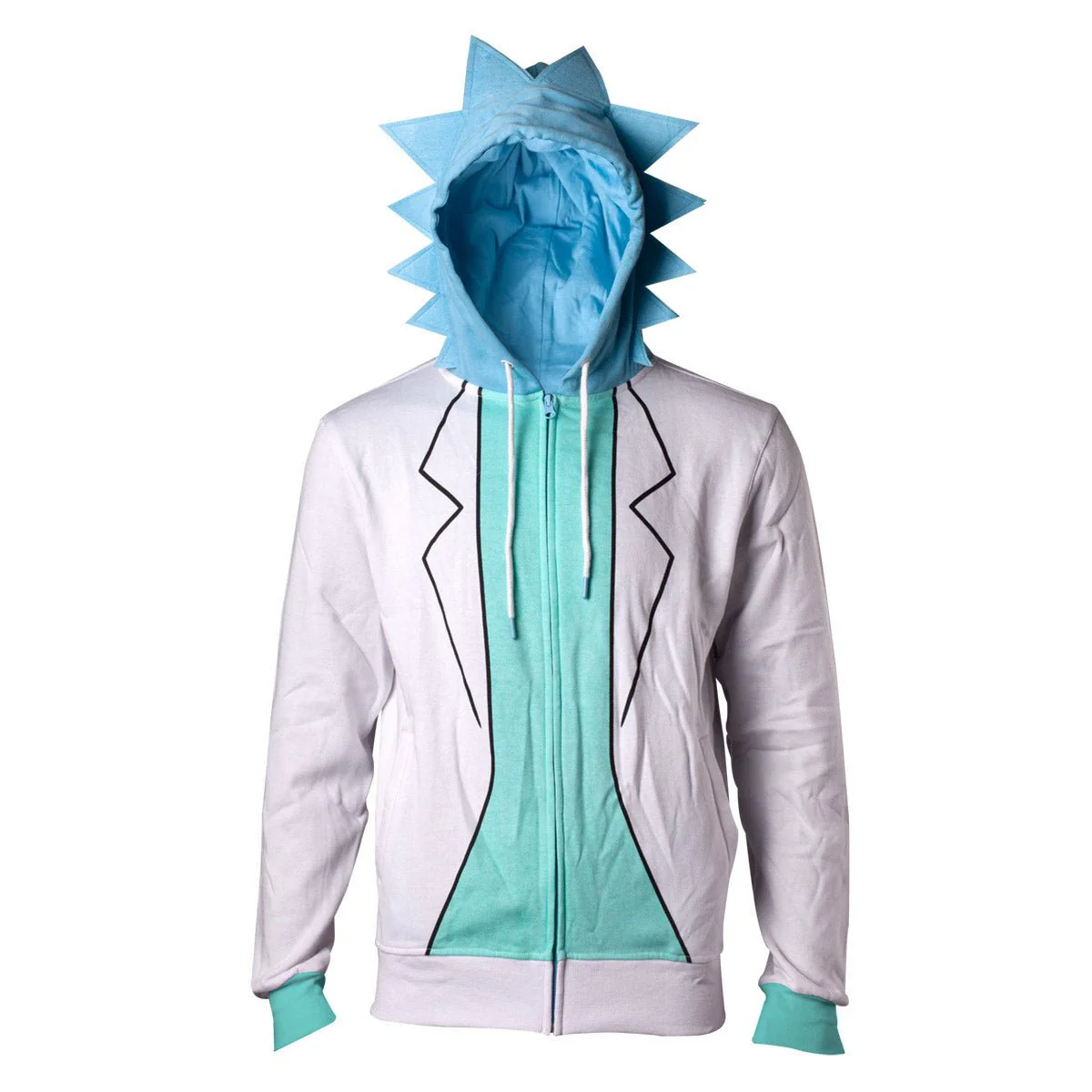 Rick and Morty - Rick Sanchez Costume Hoodie - Image 5