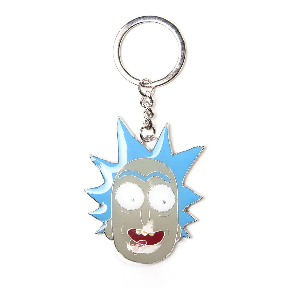 Rick and Morty Rick Sanchez Metal Key Chain