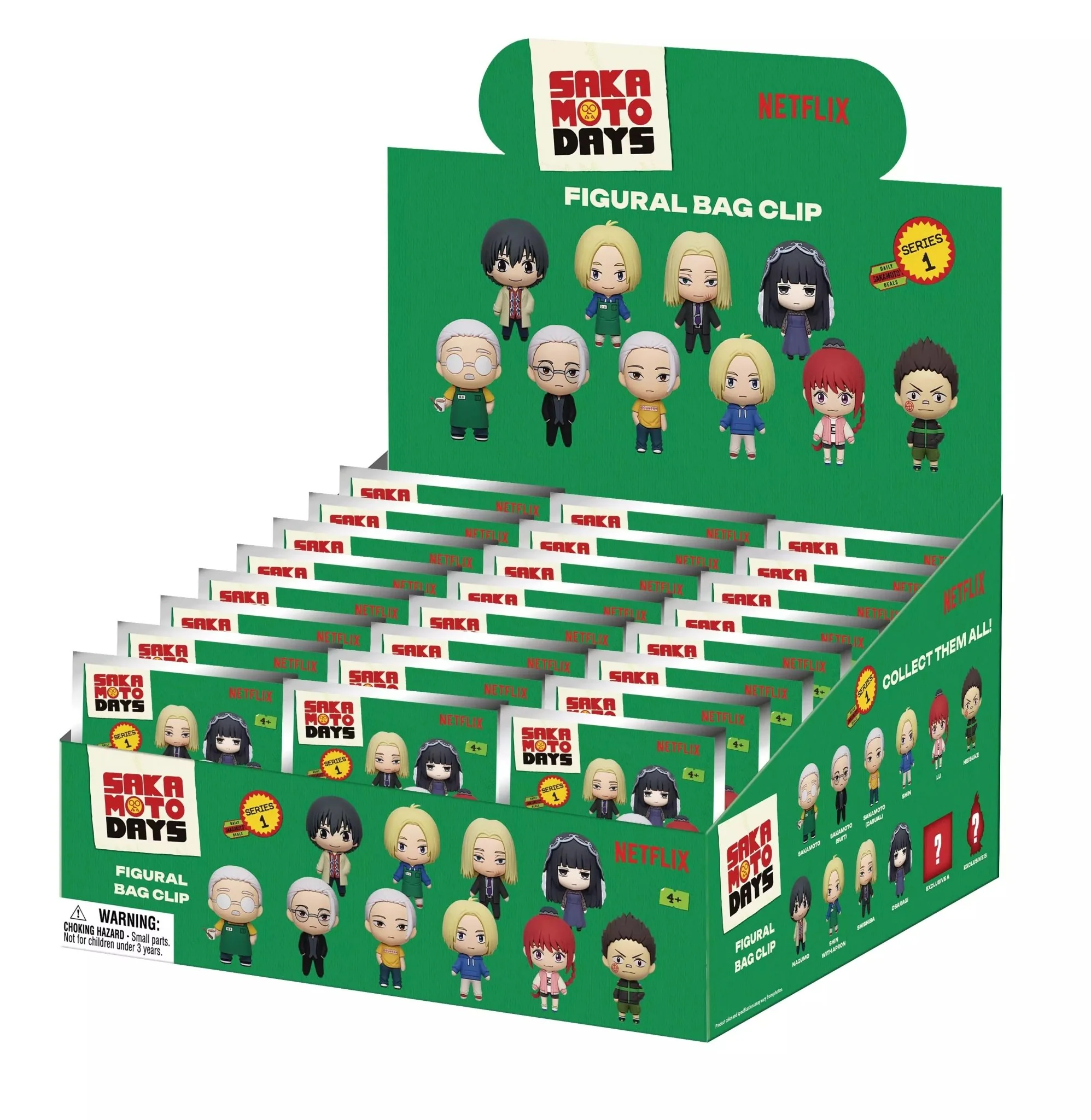 Sakamoto Days Series 1 Blind Bag Mystery Bag Clip - Image 2