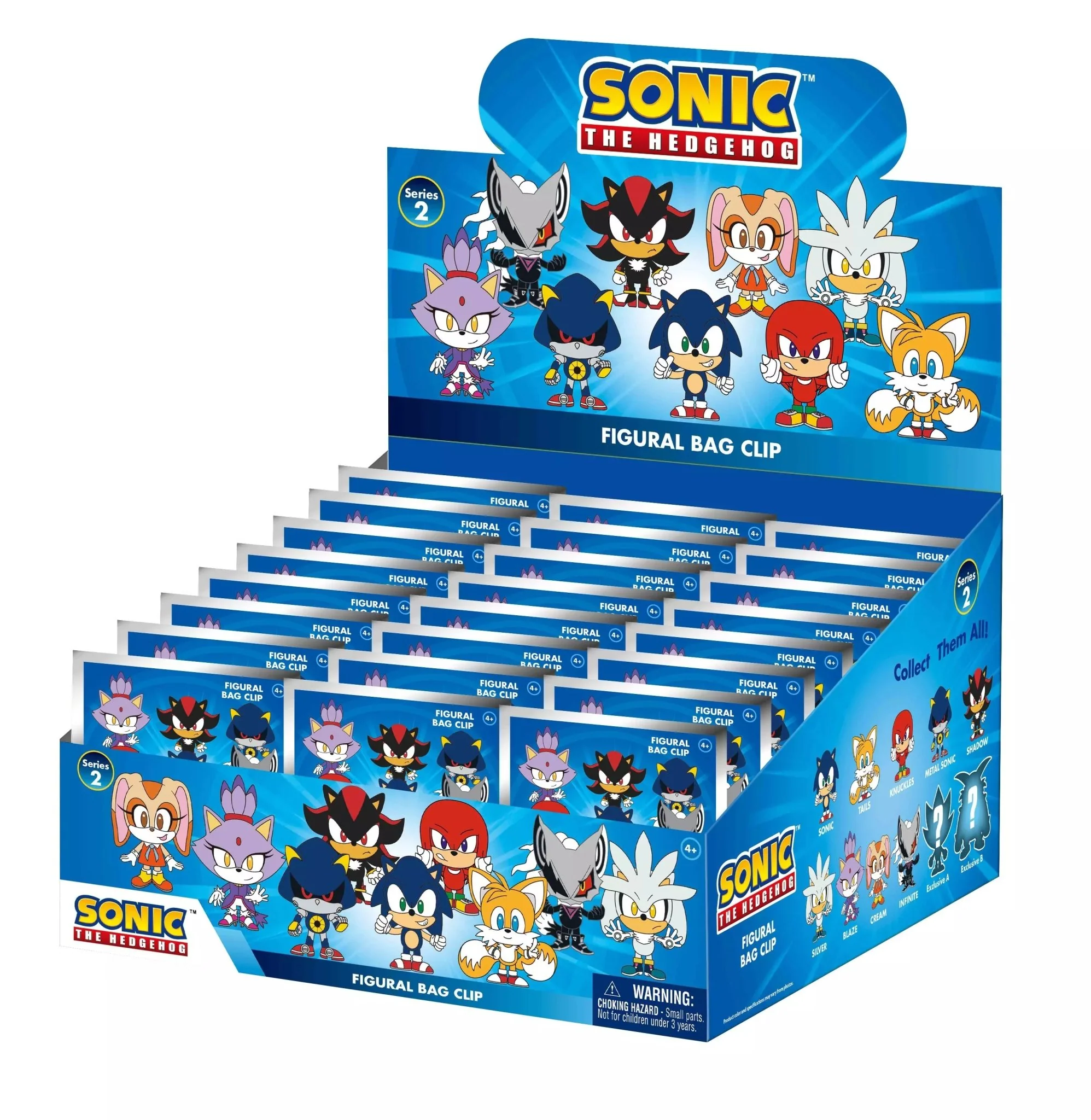 Sonic Series 2 Blind Bag Mystery Bag Clip - Image 2