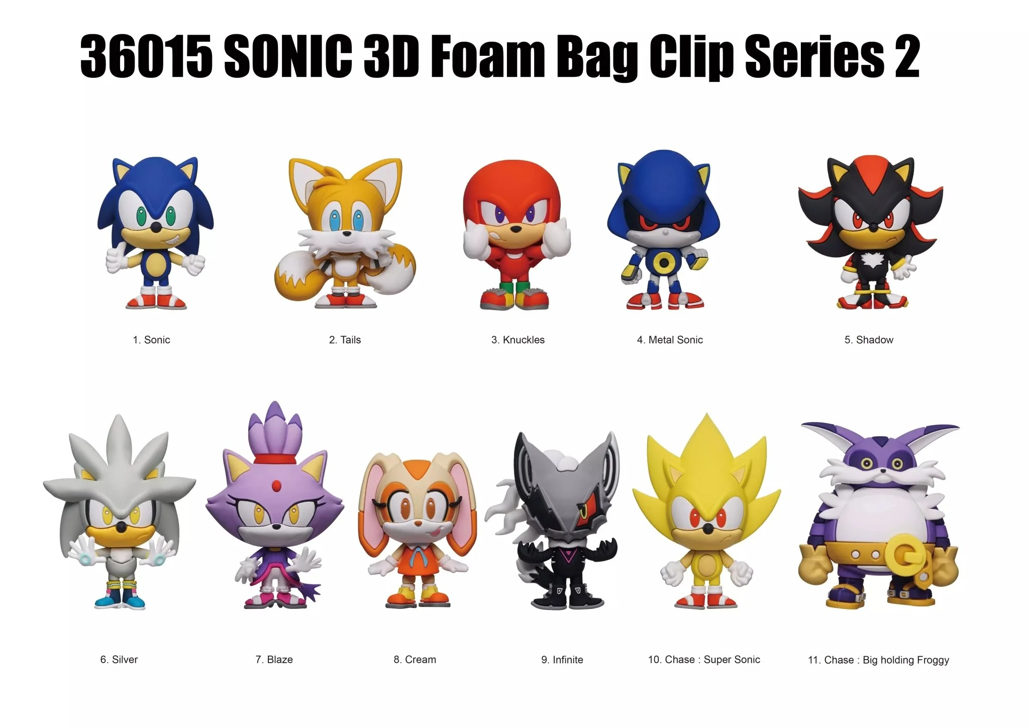 Sonic Series 2 Blind Bag Mystery Bag Clip - Image 3
